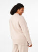 Rollkragenpullover aus Merinowolle, Pumice Stone Mel., Model image number 1