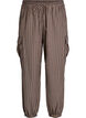 Karierte Cargohose aus Baumwolle, Braun, Packshot image number 0