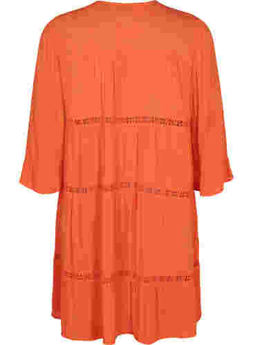 Strandkleid aus Baumwolle, Nasturtium, Packshot image number 1