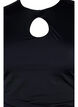 Badeanzug mit Kurzarm, Black, Packshot image number 2