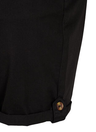 Kurze Hosen im Chino-Stil mit Taschen, Black, Packshot image number 3