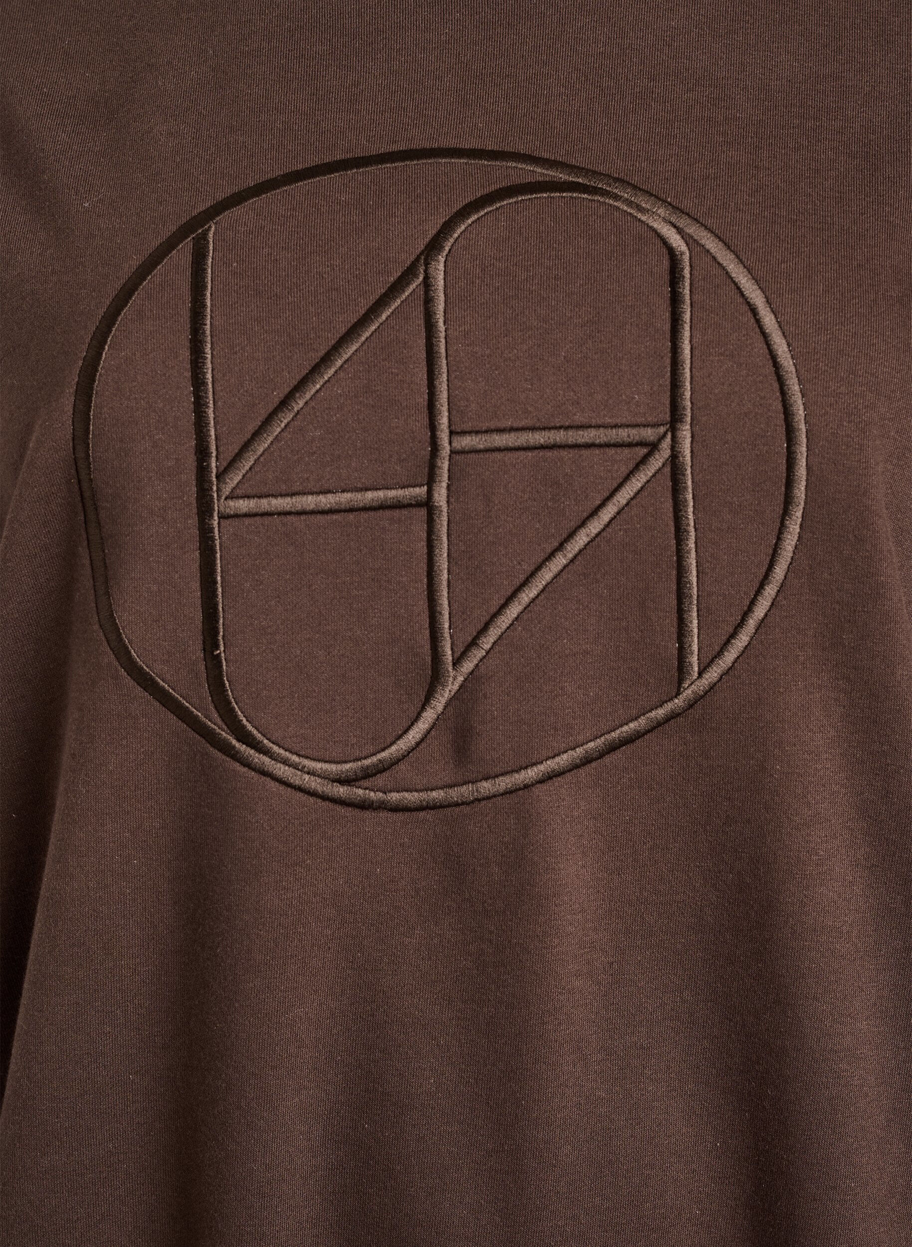 ZizziSweatshirt mit Motiv, Braun, Packshot image number 2