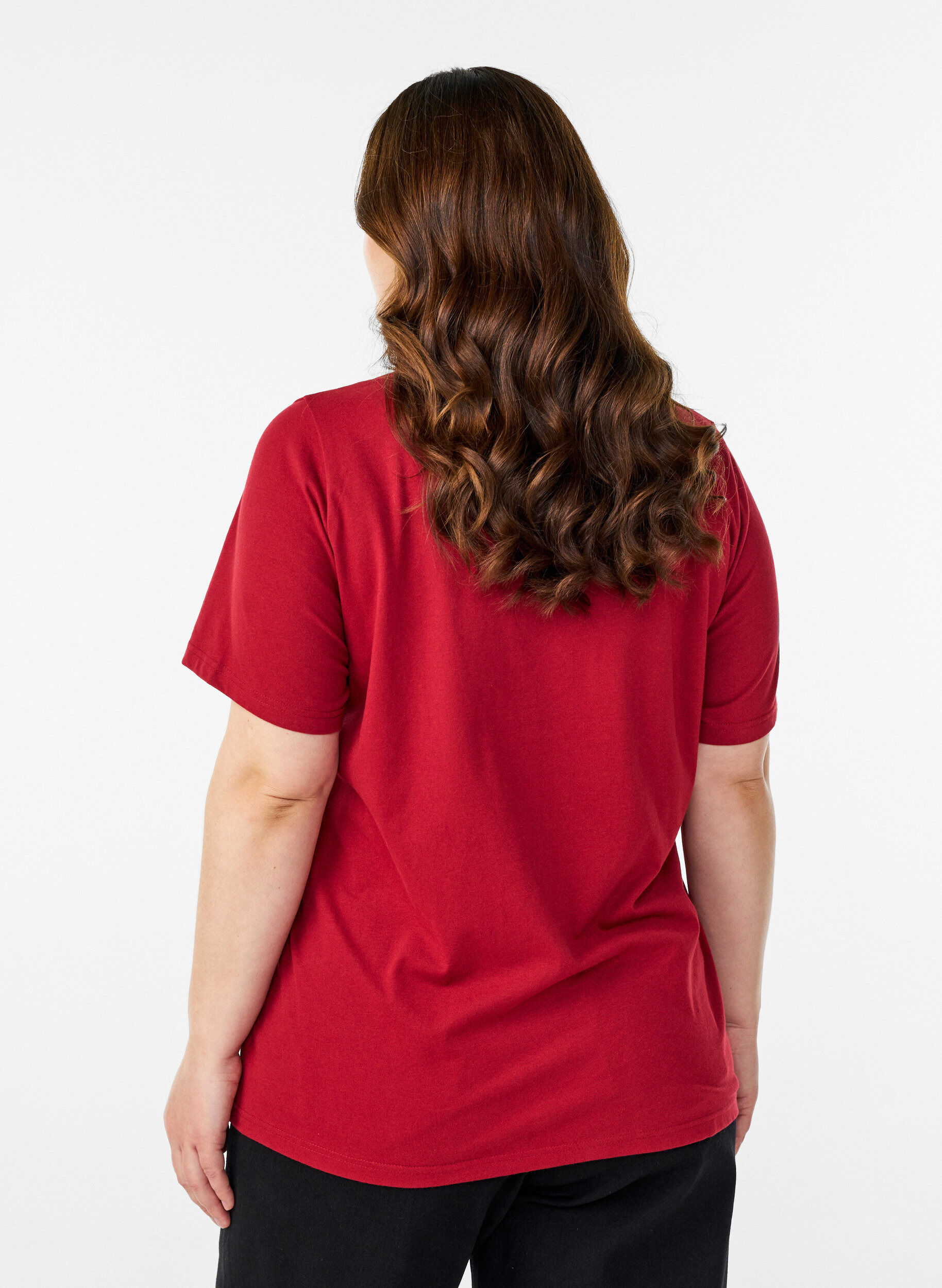 ZizziT-Shirt mit Print, Rot, Model image number 2