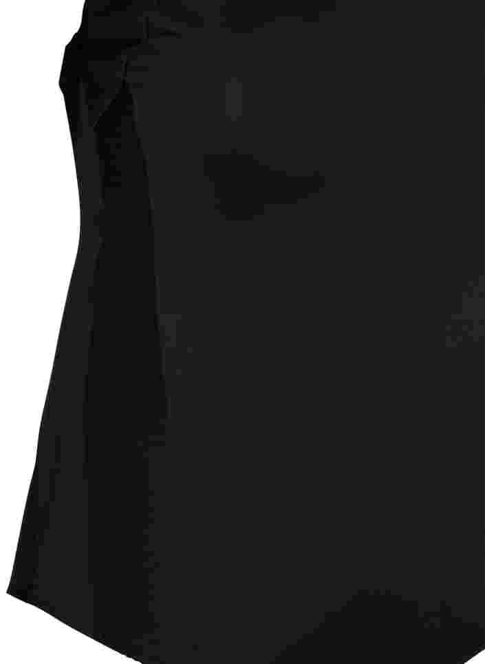 Badeanzug mit Drapierungen, Black, Packshot image number 3