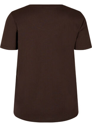 T-Shirt aus Bio-Baumwolle mit Aufdruck, Molé, Packshot image number 1