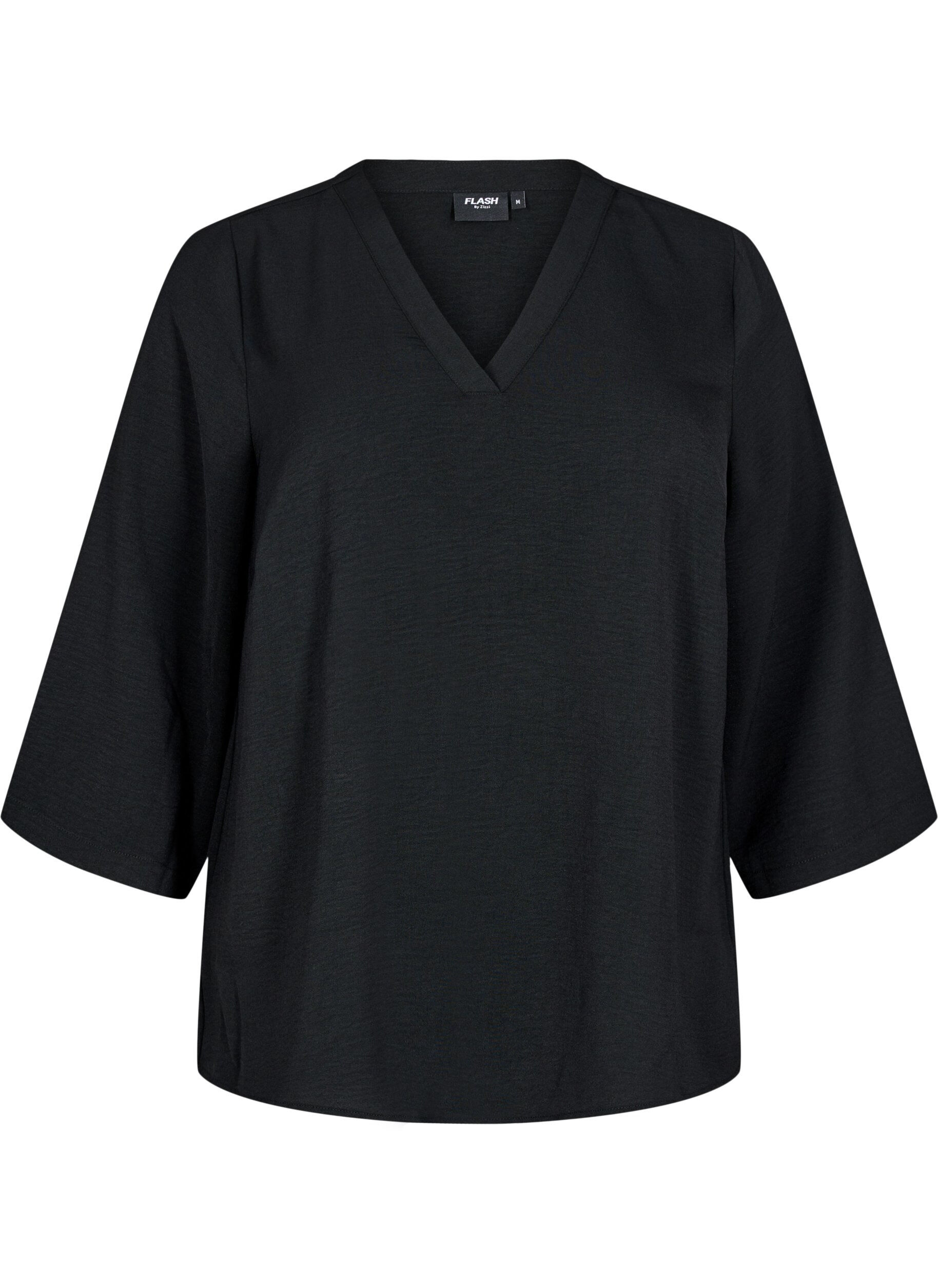 FLASH - Bluse mit 3/4-&Auml;rmeln