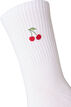 Socken aus Baumwolle mit Muster, Wei&szlig;, Packshot image number 2