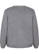 Strickjacke mit einer silbernen Schleife, Medium Grey Melange, Packshot image number 1