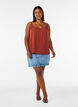 Tr&auml;gertop aus Viskose, Rot, Model image number 1