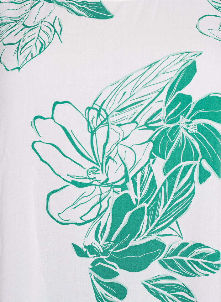 Kleid aus Viskose mit Schnittlinie, Gr&uuml;n, Packshot image number 2