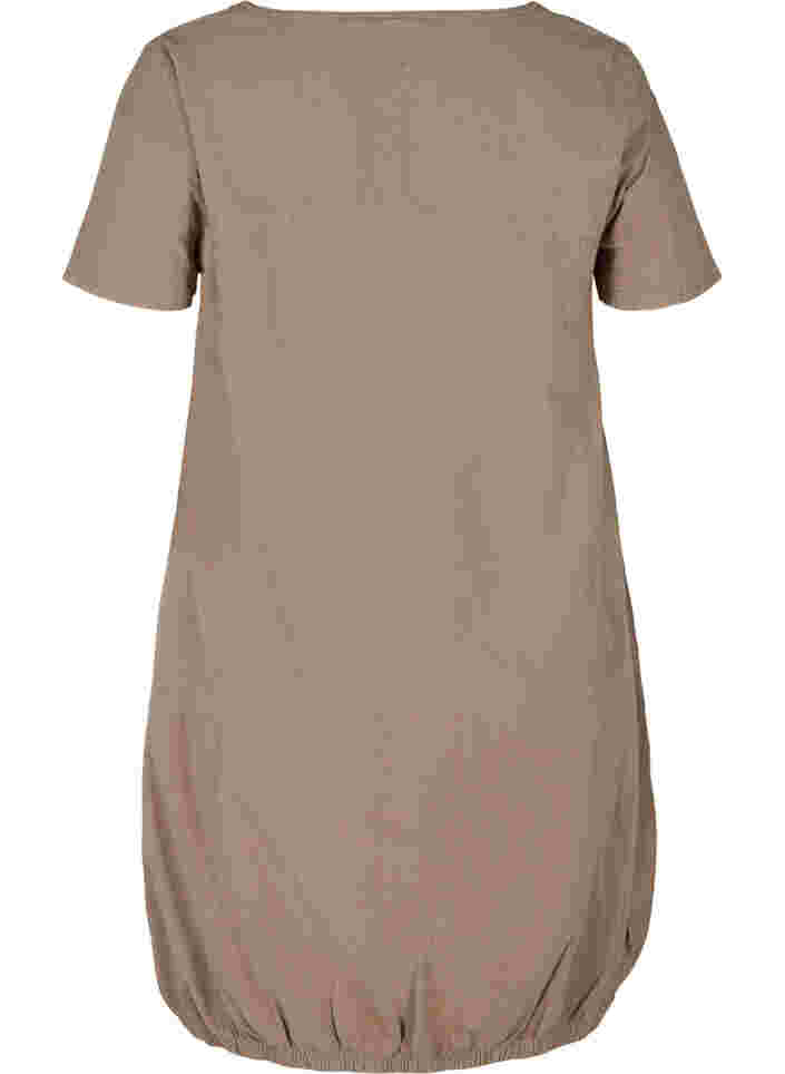 Kurzarm Kleid aus Baumwolle, Fungi, Packshot image number 1