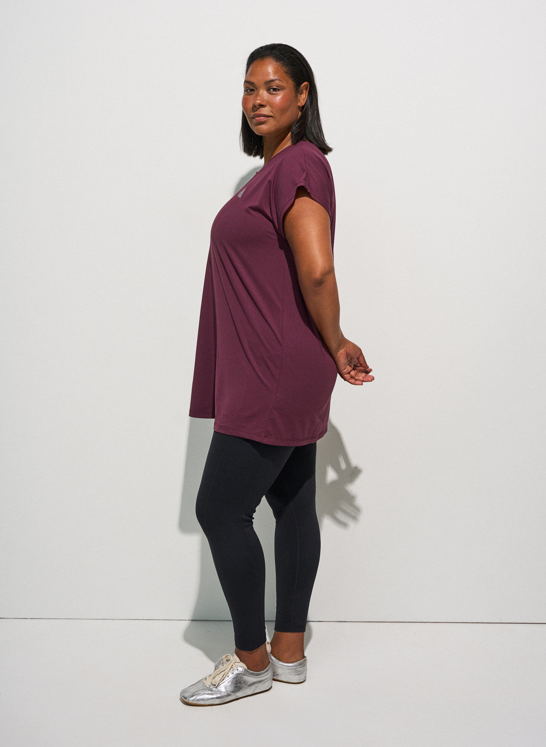ZizziLanges Trainingsshirt, Rot, Model image number 3