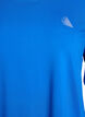 Trainingsshirt mit 3/4-&Auml;rmeln, Blau, Packshot image number 2