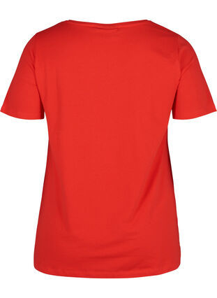 Basic T-Shirt, High Risk Red, Packshot image number 1
