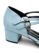 Pumps mit doppelten Riemen, Blau, Packshot image number 4