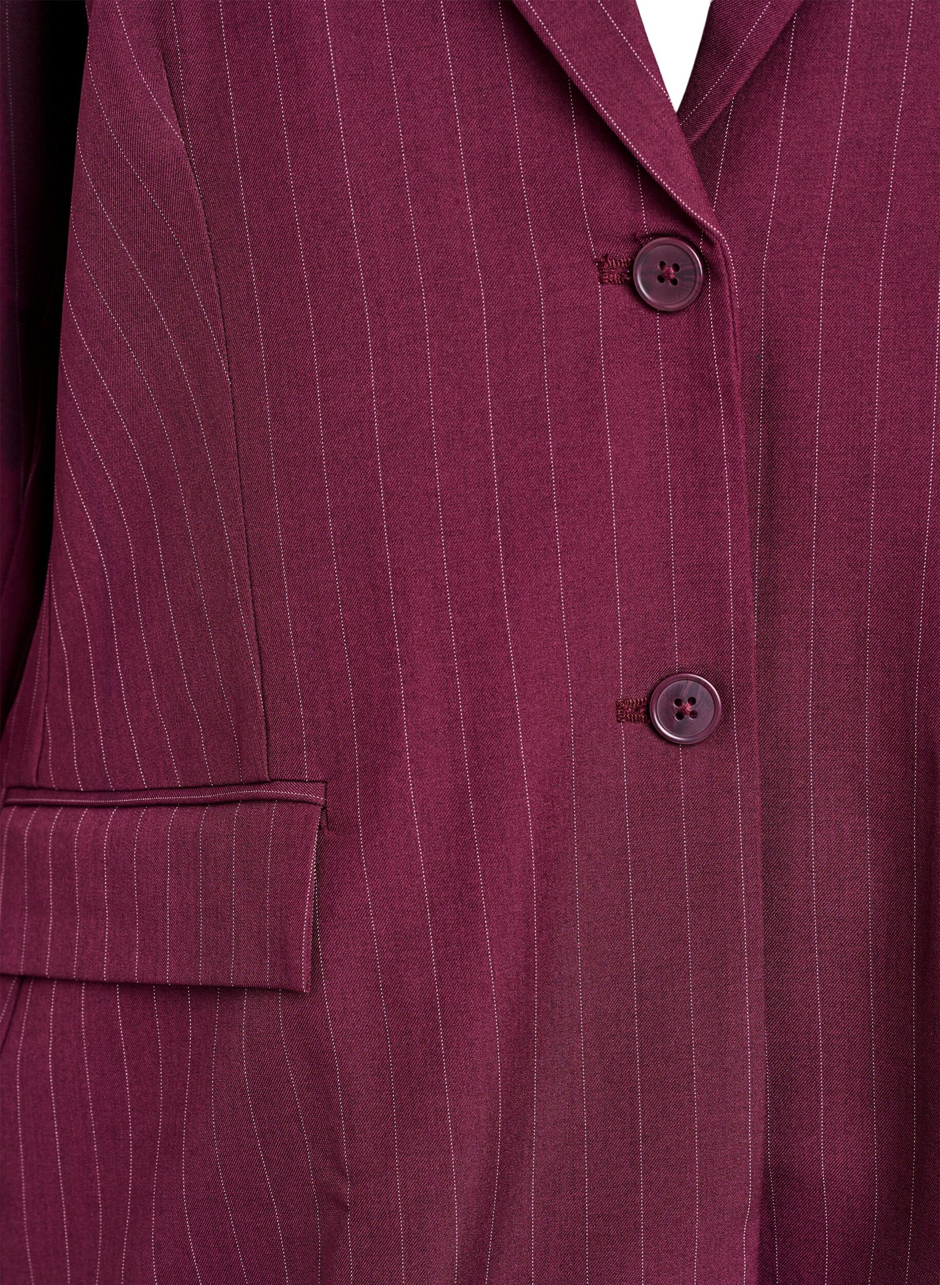 ZizziBlazer mit Taschen und Schlitzen, Rot, Packshot image number 2