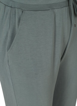 Sweatpants mit Taschen und Kordelzug, Balsam Green, Packshot image number 3