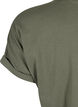 Kurz&auml;rmeliges T-Shirt aus einer Baumwollmischung, Gr&uuml;n, Packshot image number 3
