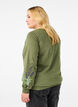Sweatshirt mit Blumenstickereien, D. L. Green W. emb., Model image number 1