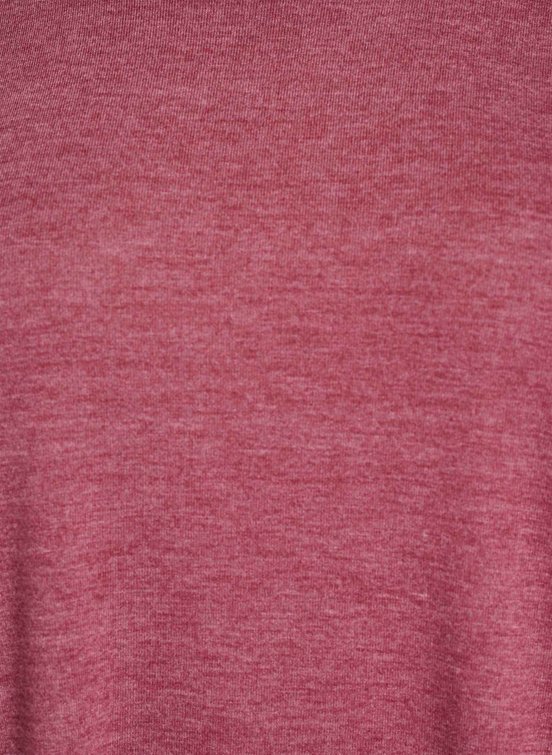 ZizziBluse aus Jersey mit 3/4-&Auml;rmeln, Rot, Packshot image number 2