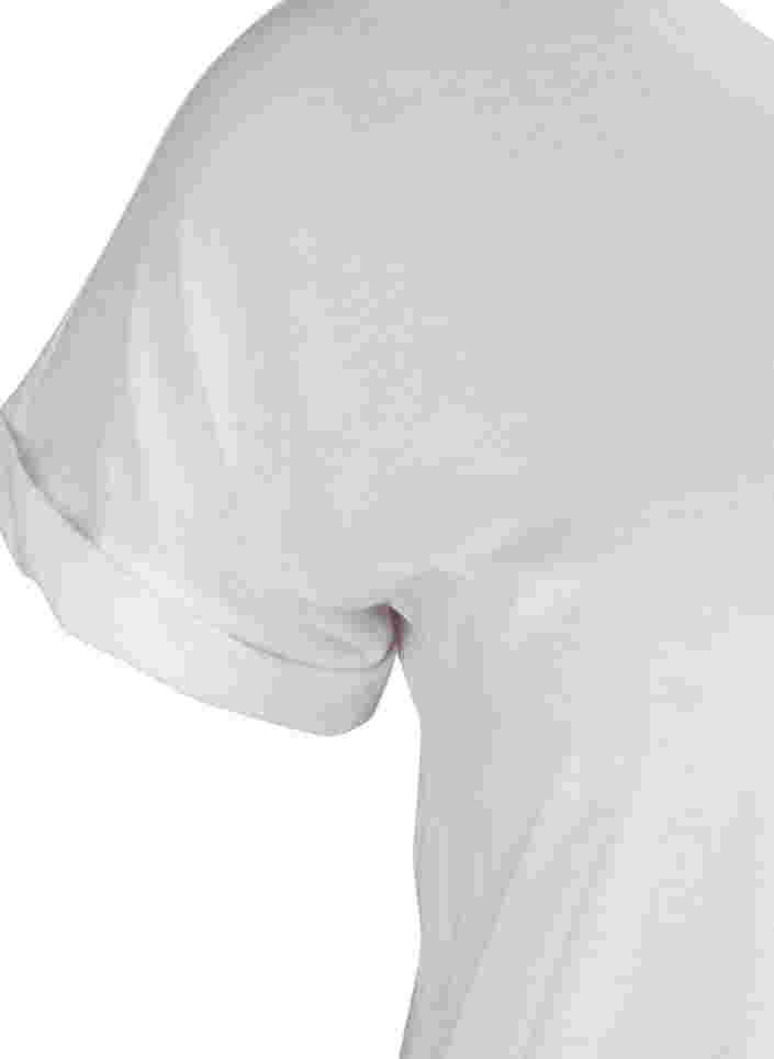 T-Shirt, Bright White, Packshot image number 2