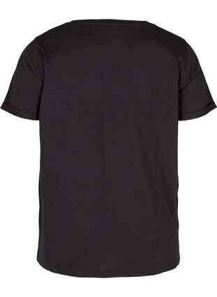 Trainings-T-Shirt mit Print, Black Motivated, Packshot image number 1