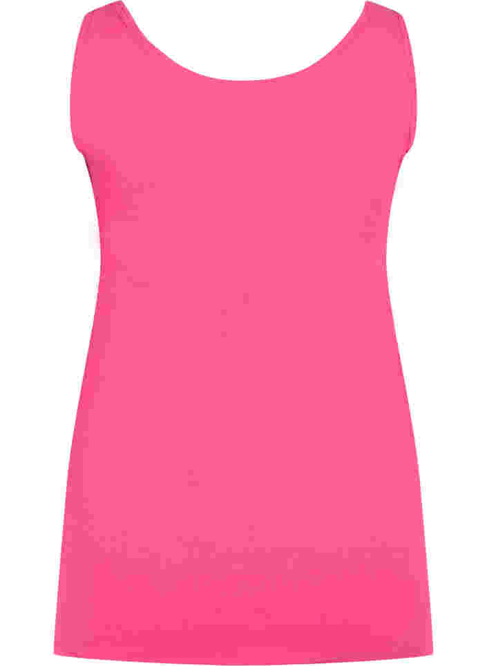 Einfarbiges Basictop, Fandango Pink, Packshot image number 1
