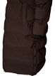 Langer Winter-Steppmantel mit Kapuze, Braun, Packshot image number 3