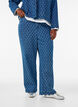 Myra Jeans mit weiter Passform und abgenutzter Optik, Blau, Model image number 2