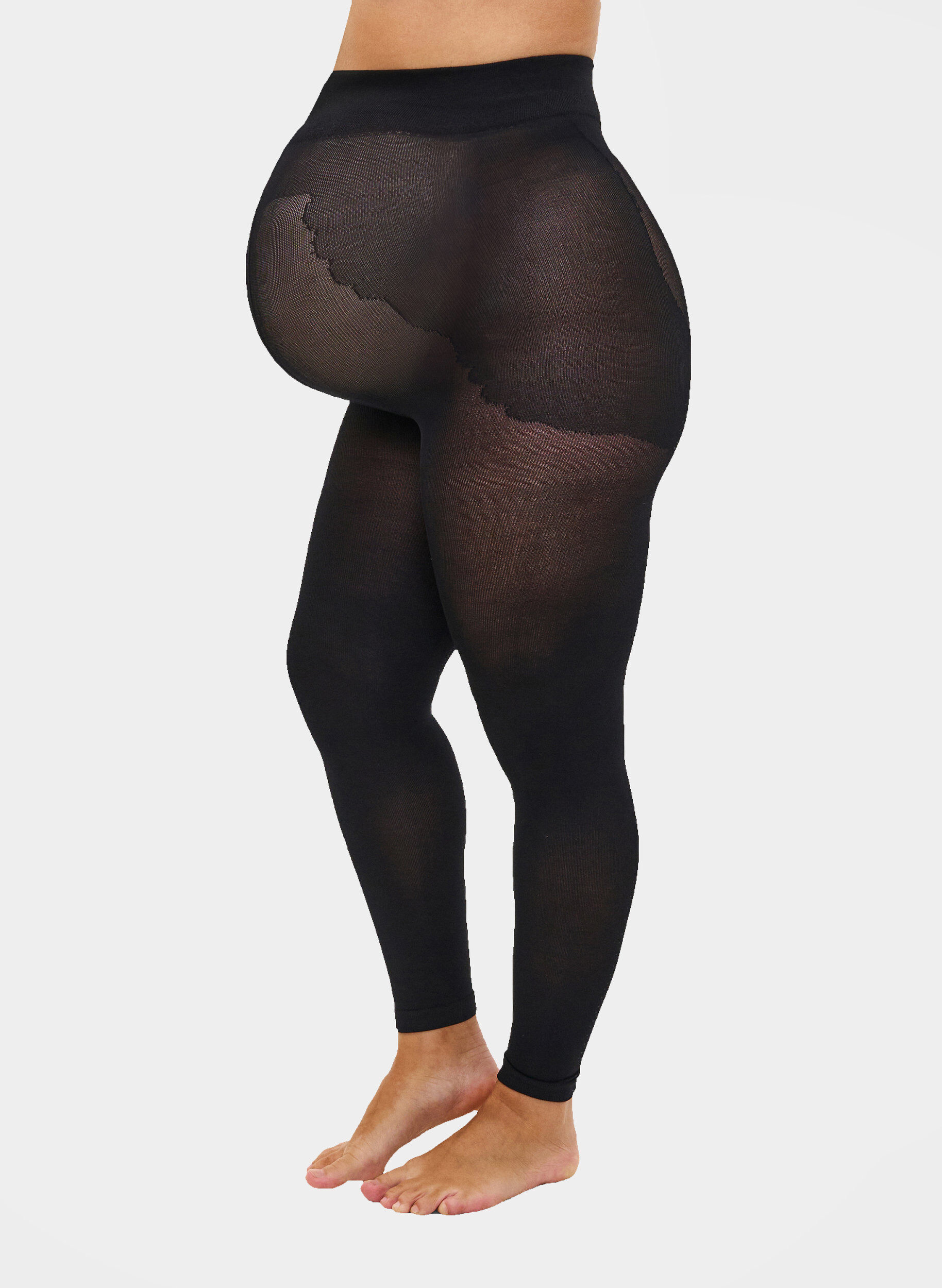Zizzi Lange Umstandsleggings, Schwarz, Model image number 0