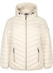 Leichte Steppjacke mit Kapuze, Beige, Packshot image number 0