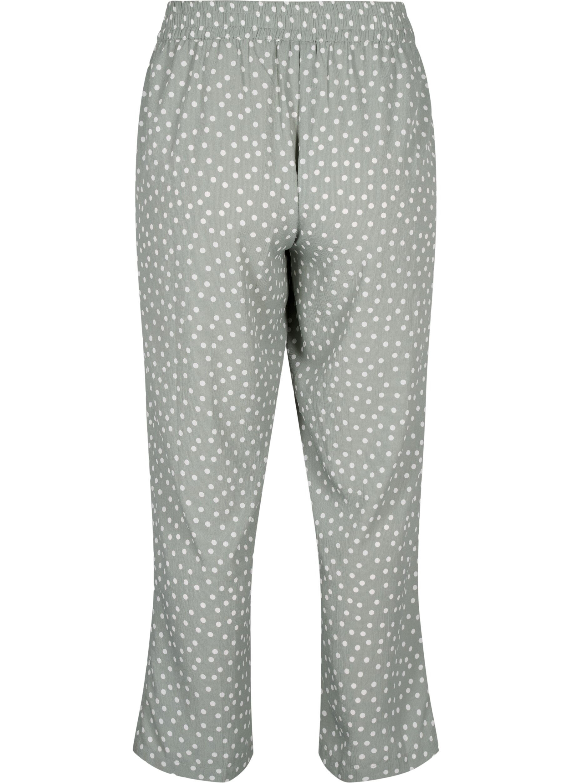 Zizzi FLASH &ndash; Hose mit Aufdruck und Taschen, Iceberg Green Dot, Packshot image number 1