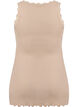 Spitzentop, Beige, Packshot image number 1