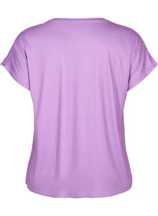 Kurzärmeliges Trainings-T-Shirt, African Violet, Packshot image number 1
