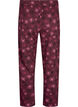 Cotton Pyjamas Hose mit Druck, Dunkles Bordeaux, Packshot image number 1