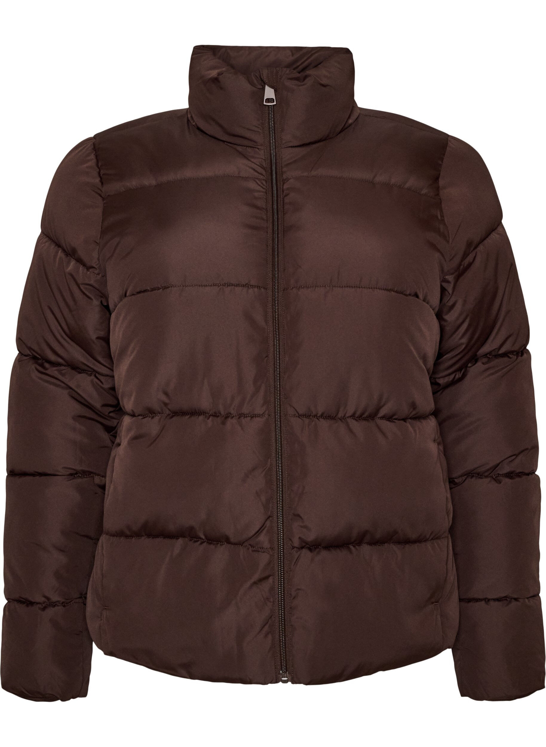 FLASH - Kurze Pufferjacke mit hohem Kragen