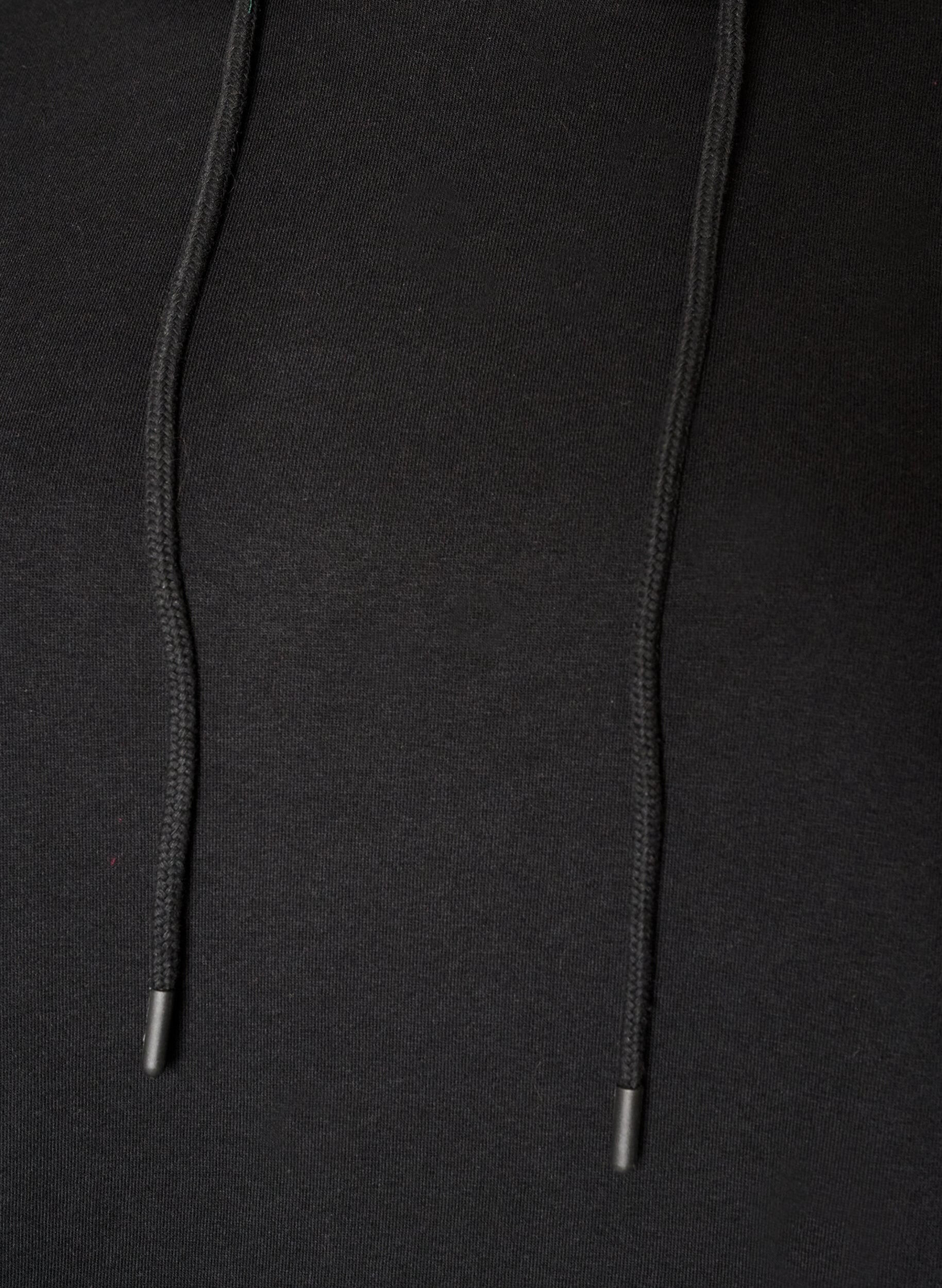 ZizziKapuzen-Sweatkleid mit Taschen, Schwarz, Packshot image number 2