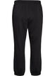 Hoch taillierte Sweatpants mit Kordelzug, Schwarz, Packshot image number 1