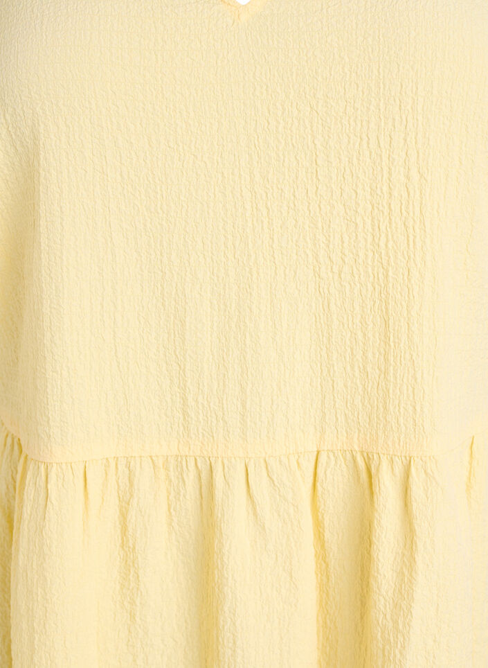 Kurzes A-Linien-Kleid, Gelb, Packshot image number 2