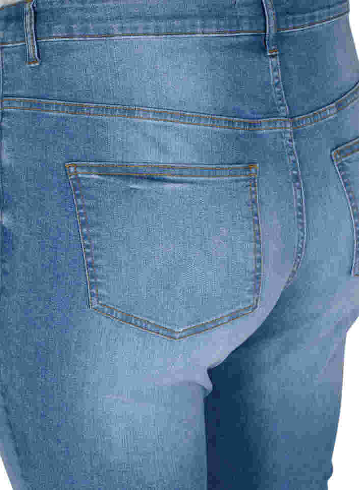 Emily Jeans mit Slim Fit und normaler Taillenhöhe, Blue denim, Packshot image number 3