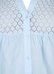 FLASH - Shirt mit Häkeldetail, Cashmere Blue, Packshot image number 2