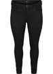 Extra schmale Amy Jeans mit hoher Taille, Black, Packshot image number 0