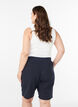 Lockere Shorts aus Baumwolle mit Taschen, Blau, Model image number 2