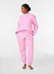 Sweathose mit hoher Taille, Pink, Model image number 0