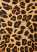 Bluse mit Leopardenmuster und R&uuml;schendetails, Braun, Packshot image number 2