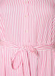 Kn&ouml;chellanges Hemdblusenkleid mit Bindeg&uuml;rtel und Streifen, Pink, Packshot image number 2