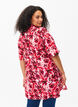 Langes Shirt mit Allover-Druck, Pink AOP Flower, Model image number 1