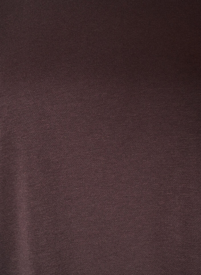 Lockeres Sweatkleid mit Taschen, Braun, Packshot image number 2
