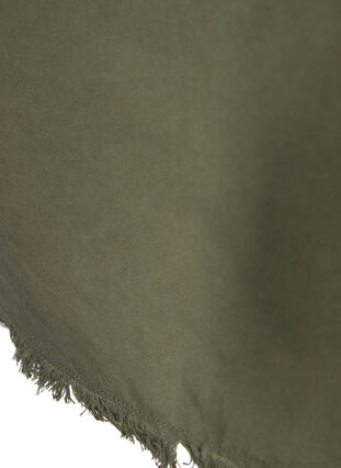 Langarm Bluse aus Lyocell, Deep L. Green, Packshot image number 3