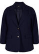 Klassischer Blazer mit Druckknopfverschluss, Night Sky, Packshot image number 0